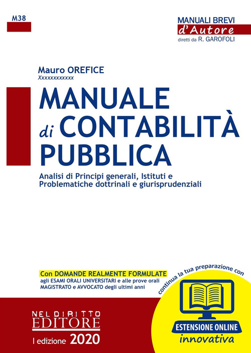 Manuale Di Contabilit Pubblica Cacucci Editore